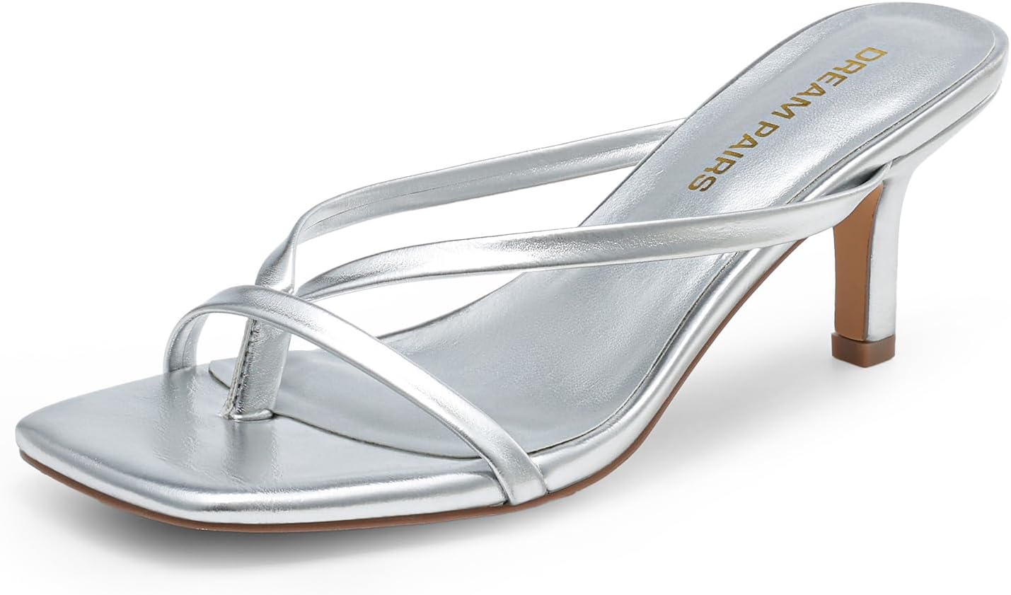 DREAM PAIRS Heels for Women: Stylish Kitten Heel Sandals