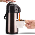 PARACITY Upgraded Airpot Coffee Carafe 84oz - Long-Lasting Insulation