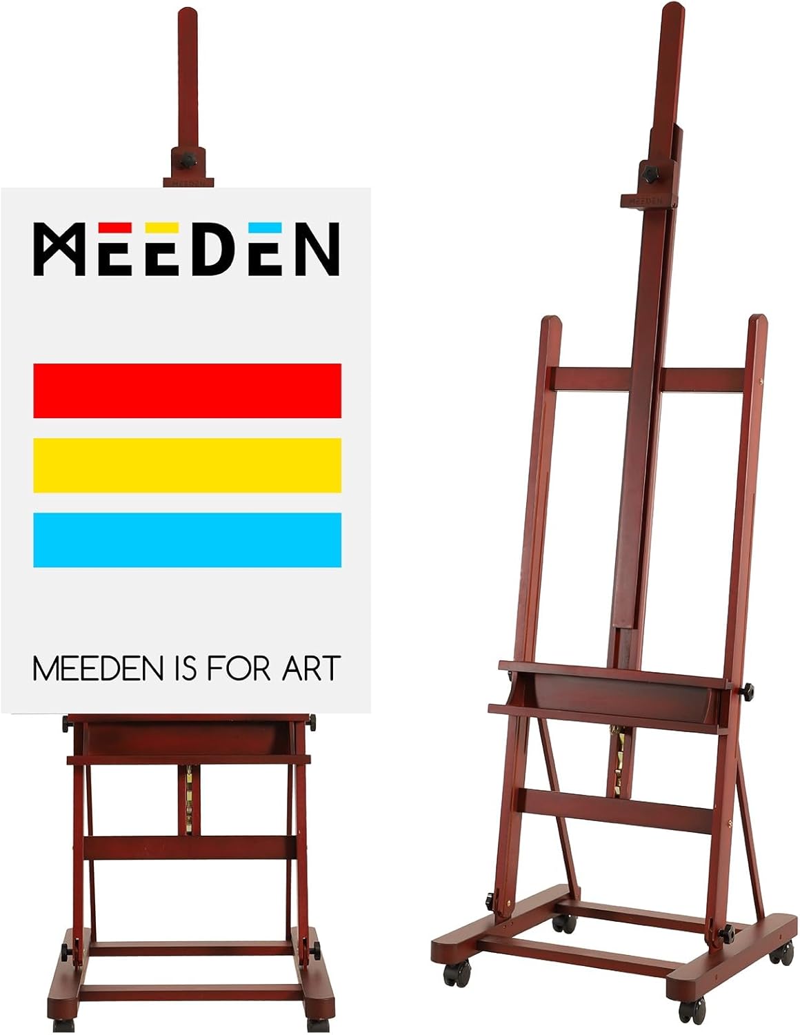 MEEDEN Adjustable H Frame Easel Stand for Painting and Display