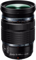 Olympus M.Zuiko 12-100mm f4.0 PRO Lens, Black - All-in-One Travel Zoom