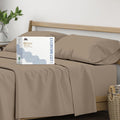 Mayfair Linen 100% Organic Cotton Queen Sheets - Cooling Percale