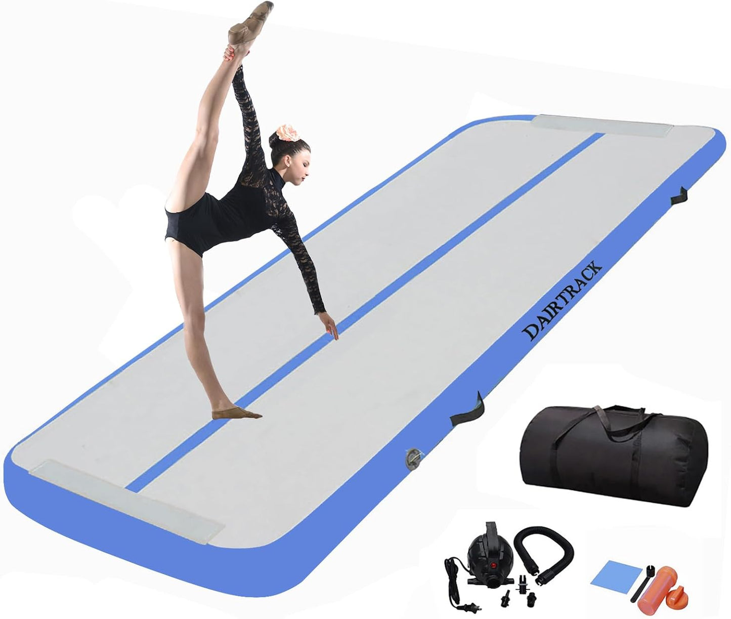 DAIRTRACK Inflatable Gymnastics Mat: Ultimate Versatility
