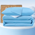 Cooling Comforter Queen Size - Double-Sided Silk Smooth Cooling
