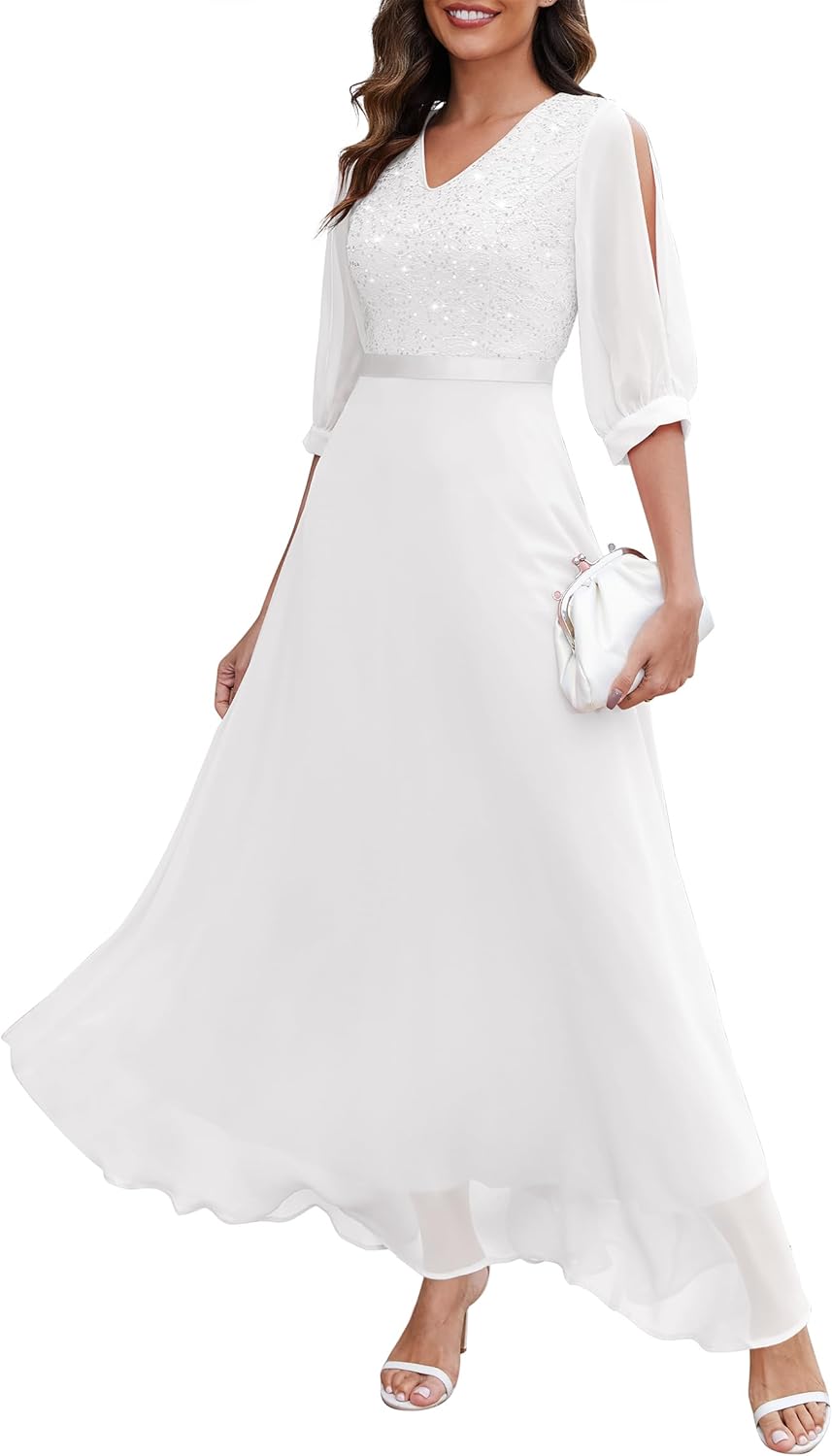 Wedtrend Women's Sequin Dresses for Elegant Evening Events
