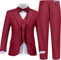 Boys Suits Slim Fit Toddler Tuxedo Suit Set - Smart 5-Piece Look