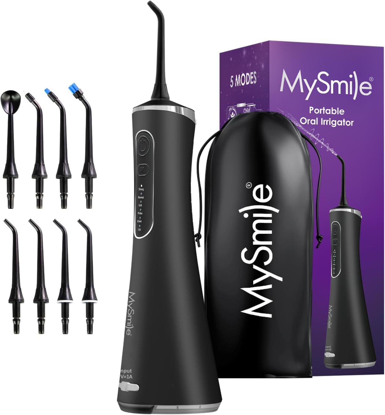 MySmile LP211 Cordless Water Flosser for Effective Teeth Cleaning