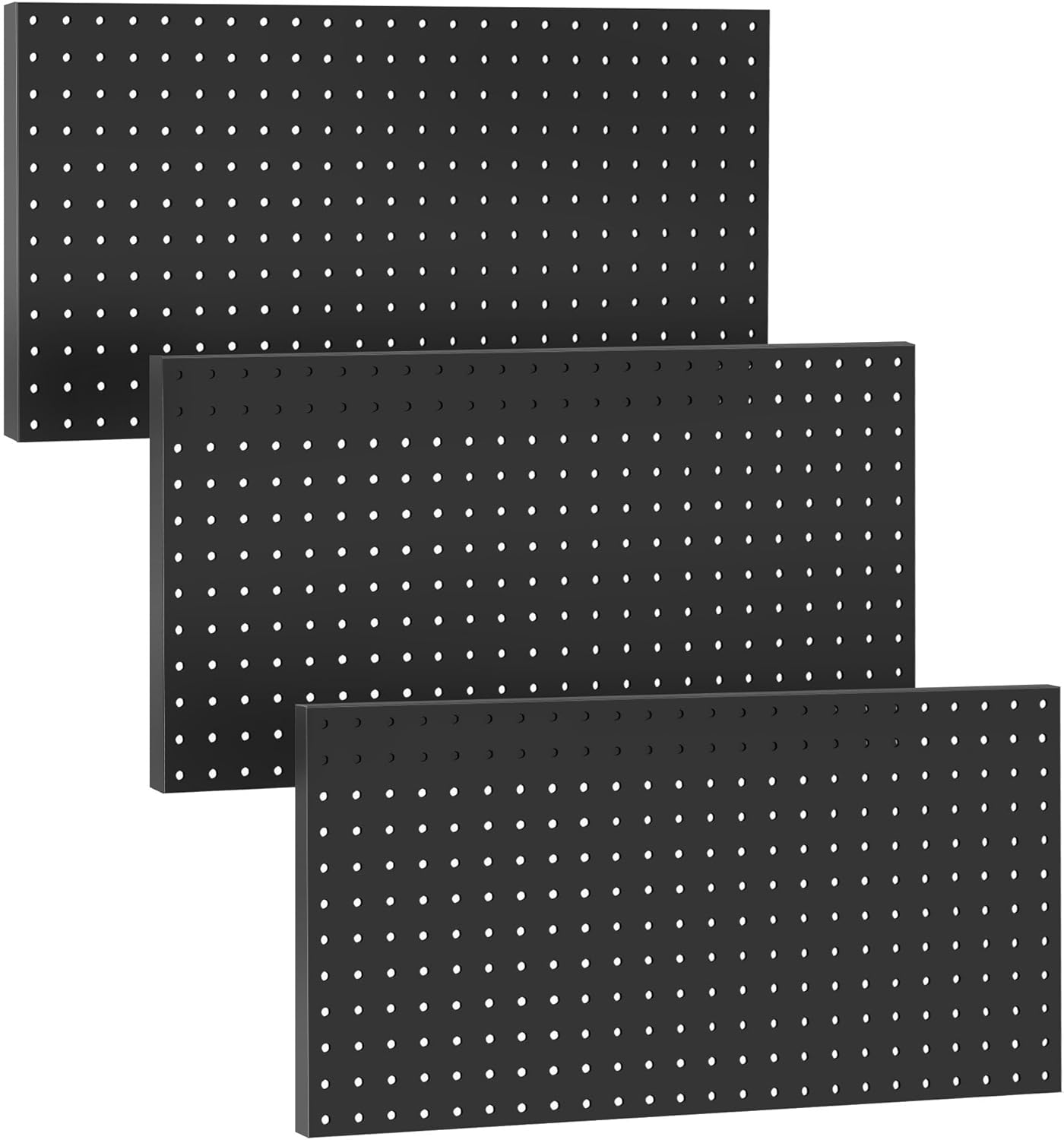 3pcs Heavy Duty Metal Pegboard Panels for Garage Tool Storage