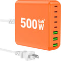 500W USB C Charger Block 8-Port Charging Station - Fast Multi-Device