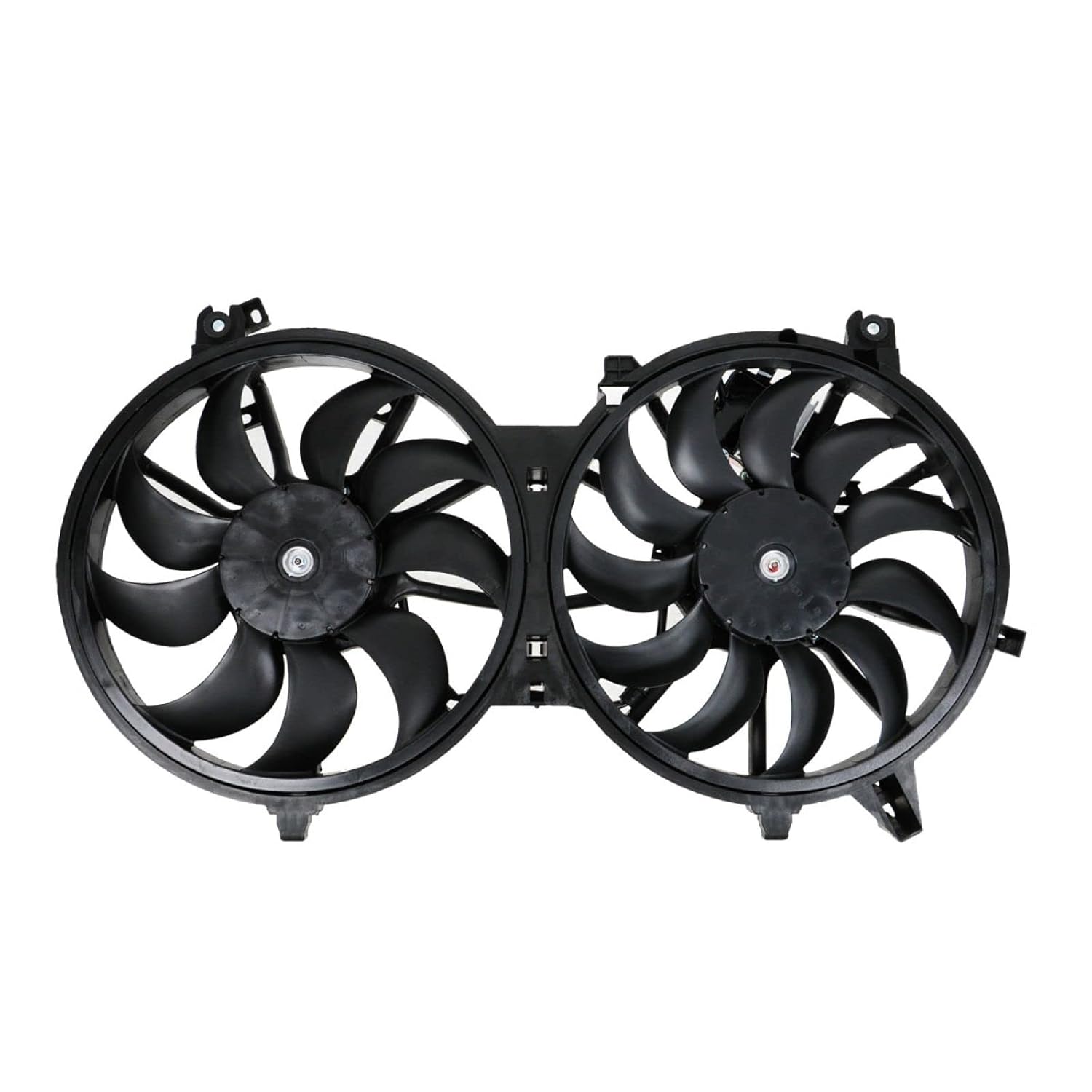TRQ Radiator Dual Cooling Fan Assembly for INFINITI & Nissan