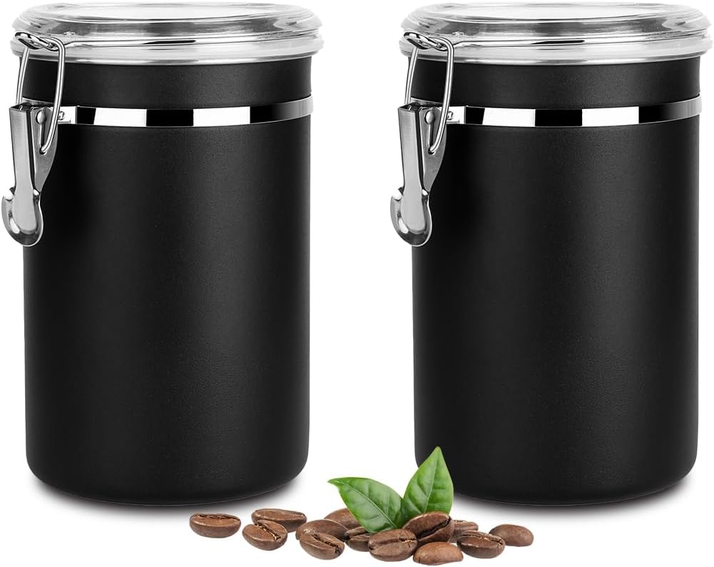 Stainless Steel Food Container with Clear Lids for Kitchen Use