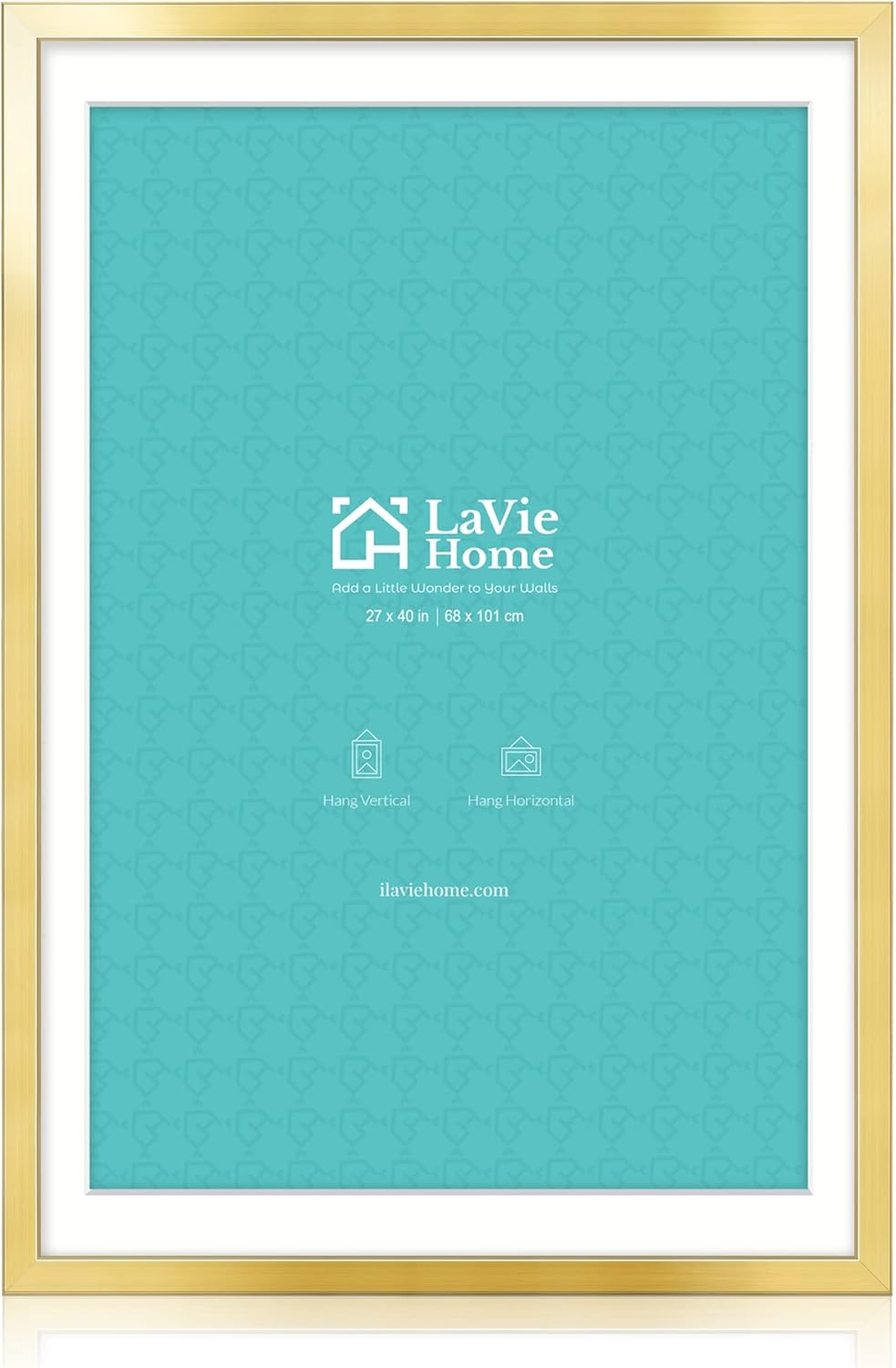 27x40 Gold Picture Frame for Stunning Displays and Memories