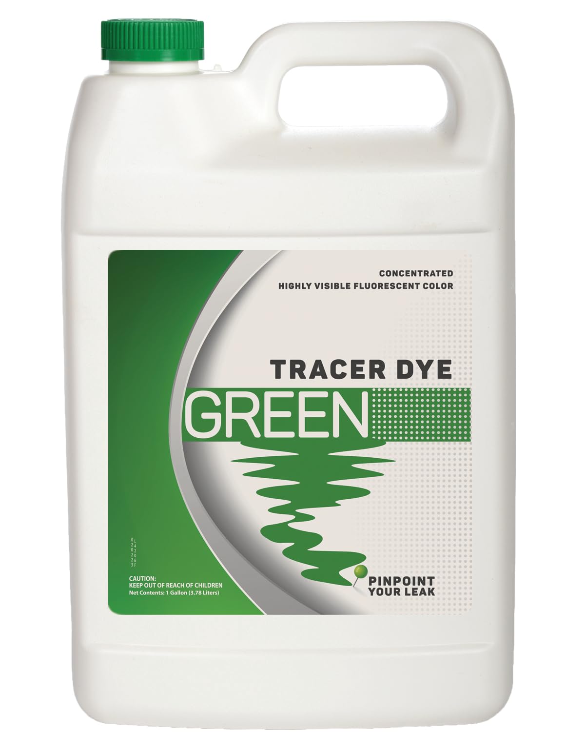 Green Tracing Dye - Highly Visible Concentrated Leak Detection