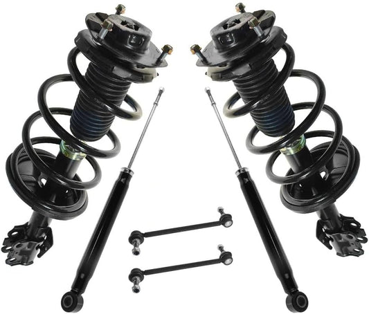TRQ Complete Suspension Kit for 2004-2010 Toyota Sienna Vehicles