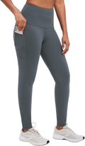 Fleece Lined Leggings Thermal Warm Winter Tights - High Waisted
