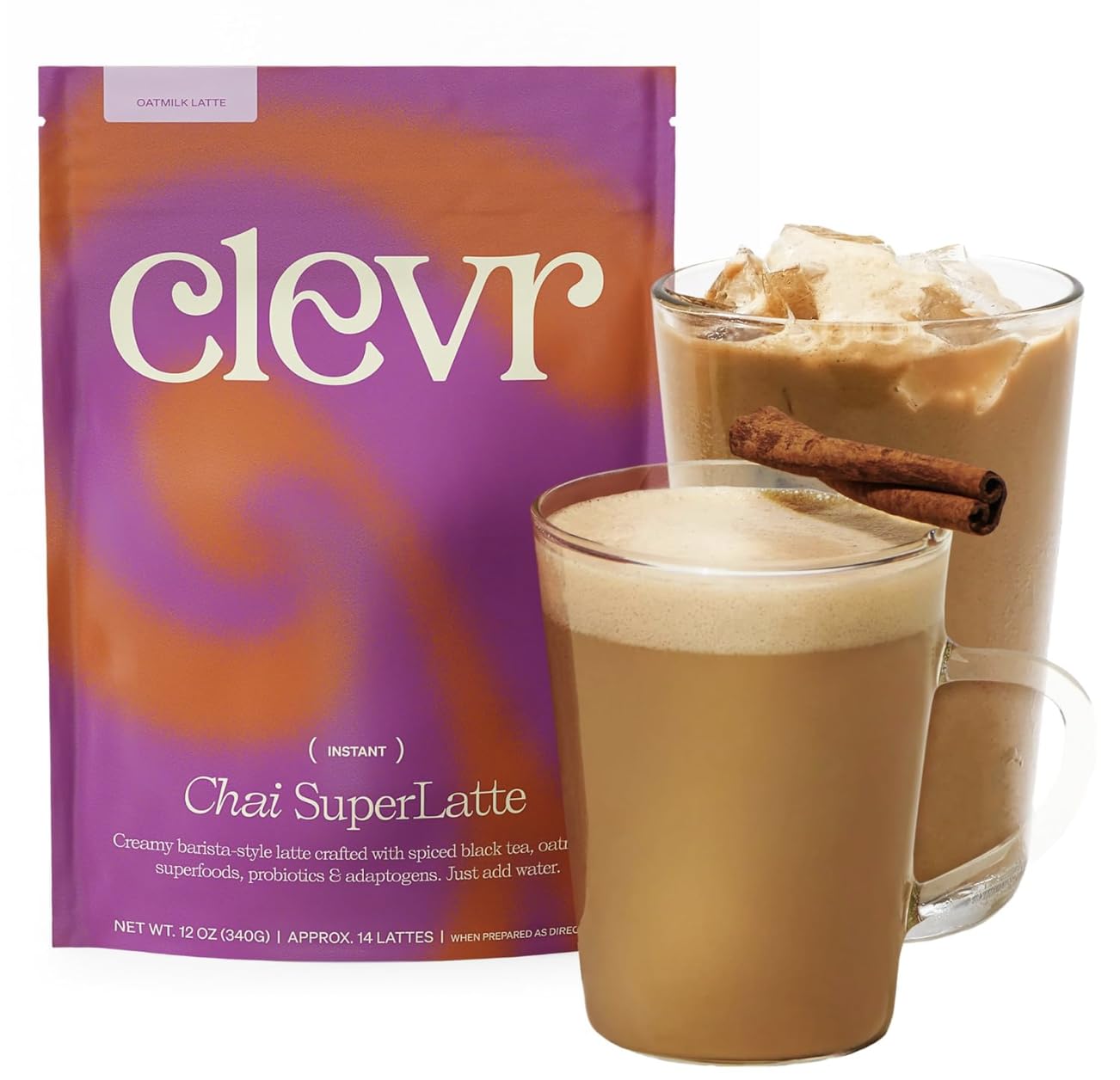 Clevr Blends Chai Tea Latte - Superfood Elixir