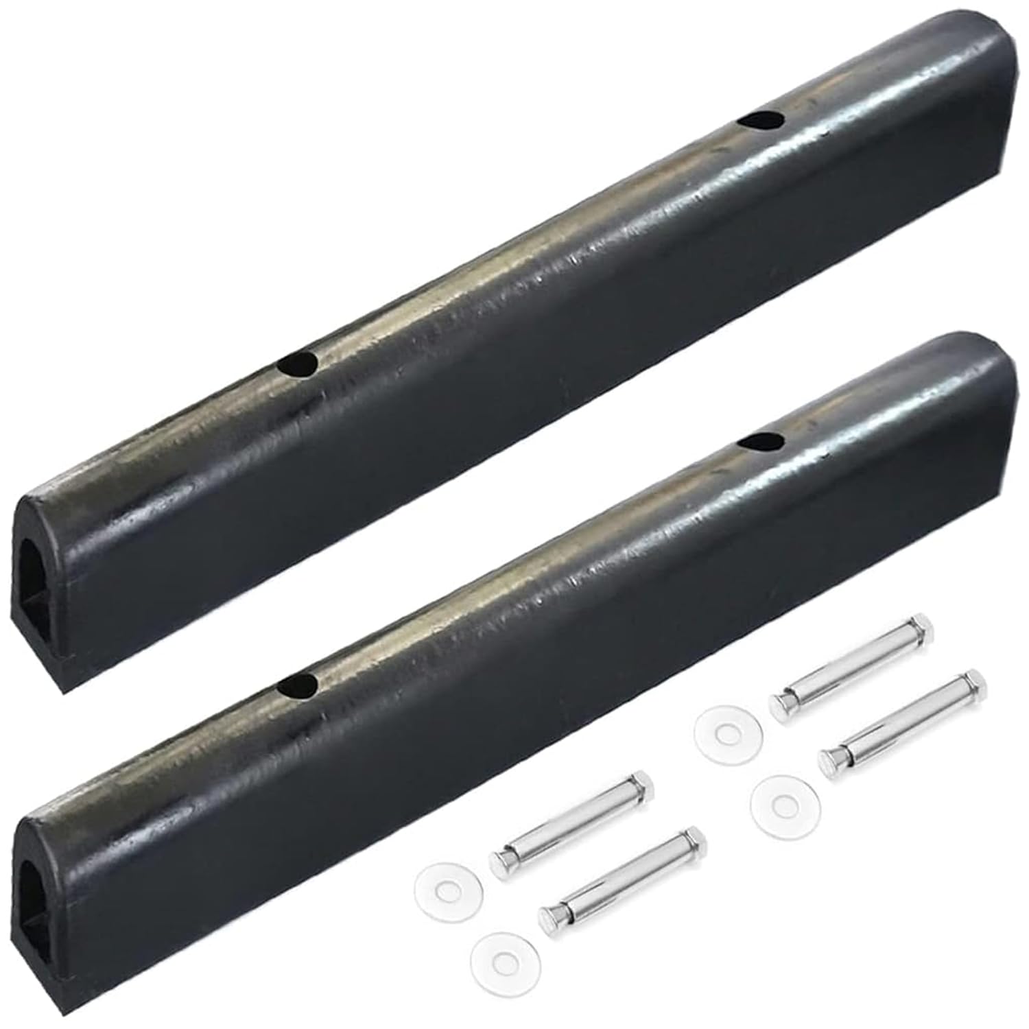 Heavy-Duty Rubber Dock Bumper for Marinas and Boat Docks