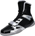 Boxing Wrestling High Top Shoes for Men - Lightweight Zero Drop