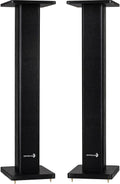 Dayton Audio Universal Wood Speaker Stand Pair 36in - Stable Black