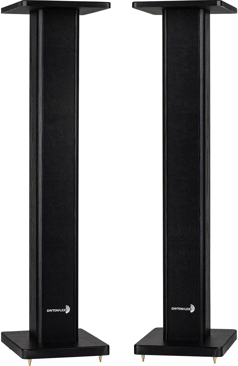 Dayton Audio Universal Wood Speaker Stand Pair for Clarity