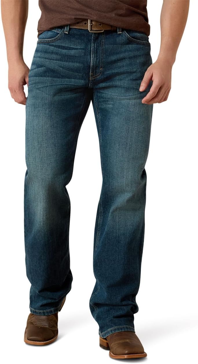 Ariat M4 Low Rise Stretch Legacy Boot Cut Jean for Men