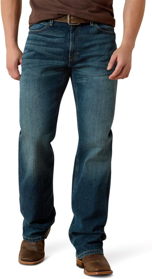 Ariat Men's M4 Low Rise Boot Cut Jeans for Comfort and Style