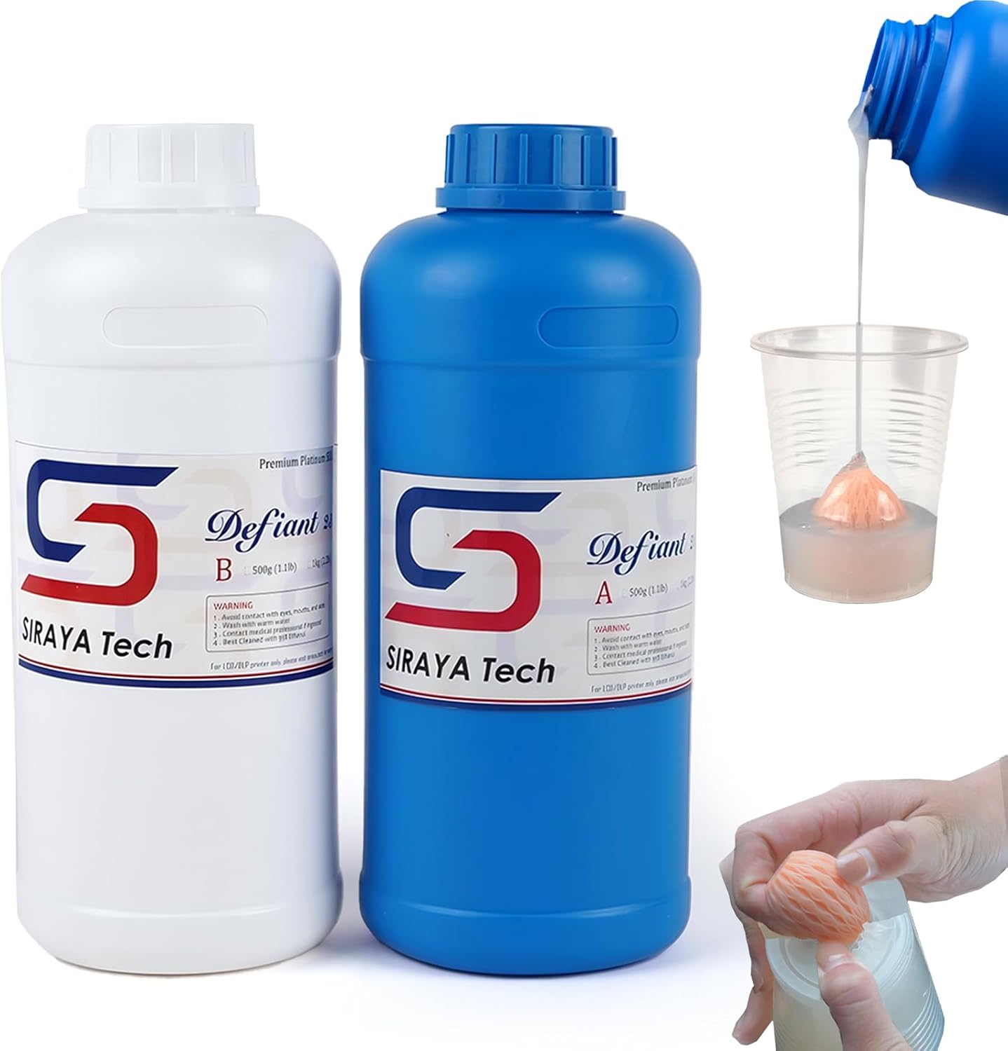 Siraya Tech Defiant 25 Platinum Silicone Mold Making Kit Review
