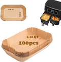 Review Non-Stick Air Fryer Liners - 100 Pack