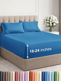 Extra Deep Pocket King Sheets - Cooling 4 Piece Set