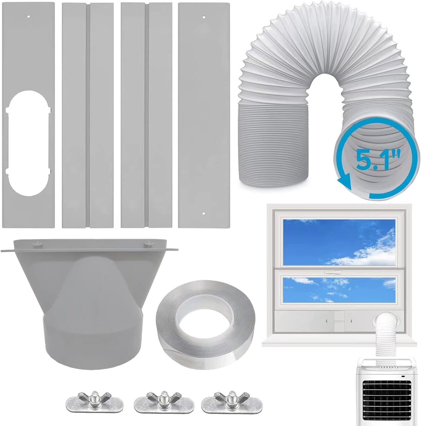 Stay Cool Anywhere with Universal AC Vent Kit