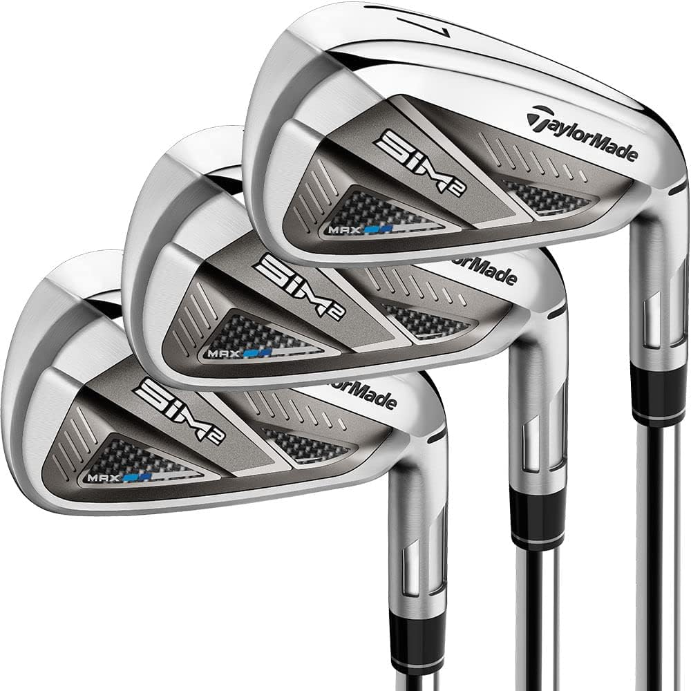 TaylorMade SiM 2 Max Iron Set for Enhanced Golf Performance