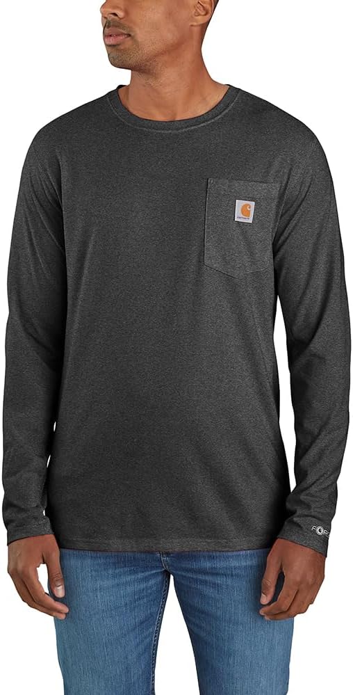 Carhartt Men's Force Relaxed Fit Long-Sleeve Pocket T-Shirt Review
