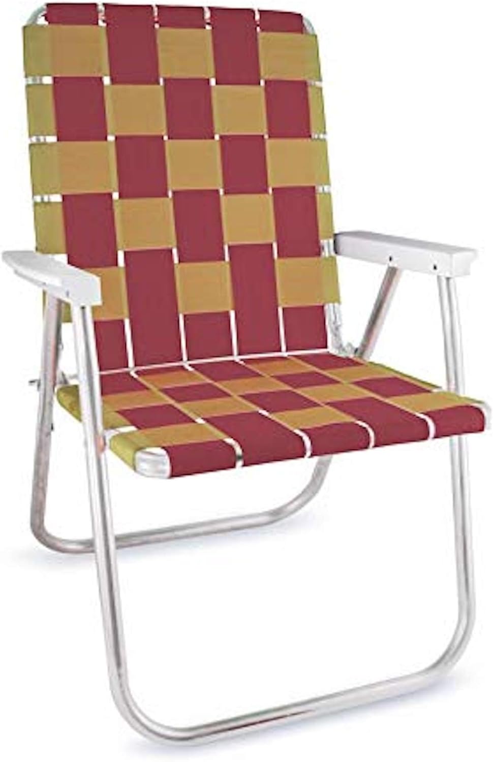 Folding Aluminum Outdoor Patio Lawn Chair - Lightweight & Durable