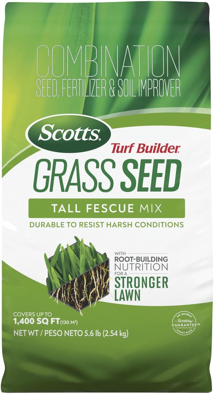 Scotts Turf Builder Grass Seed Tall Fescue Mix for Strong Lawns