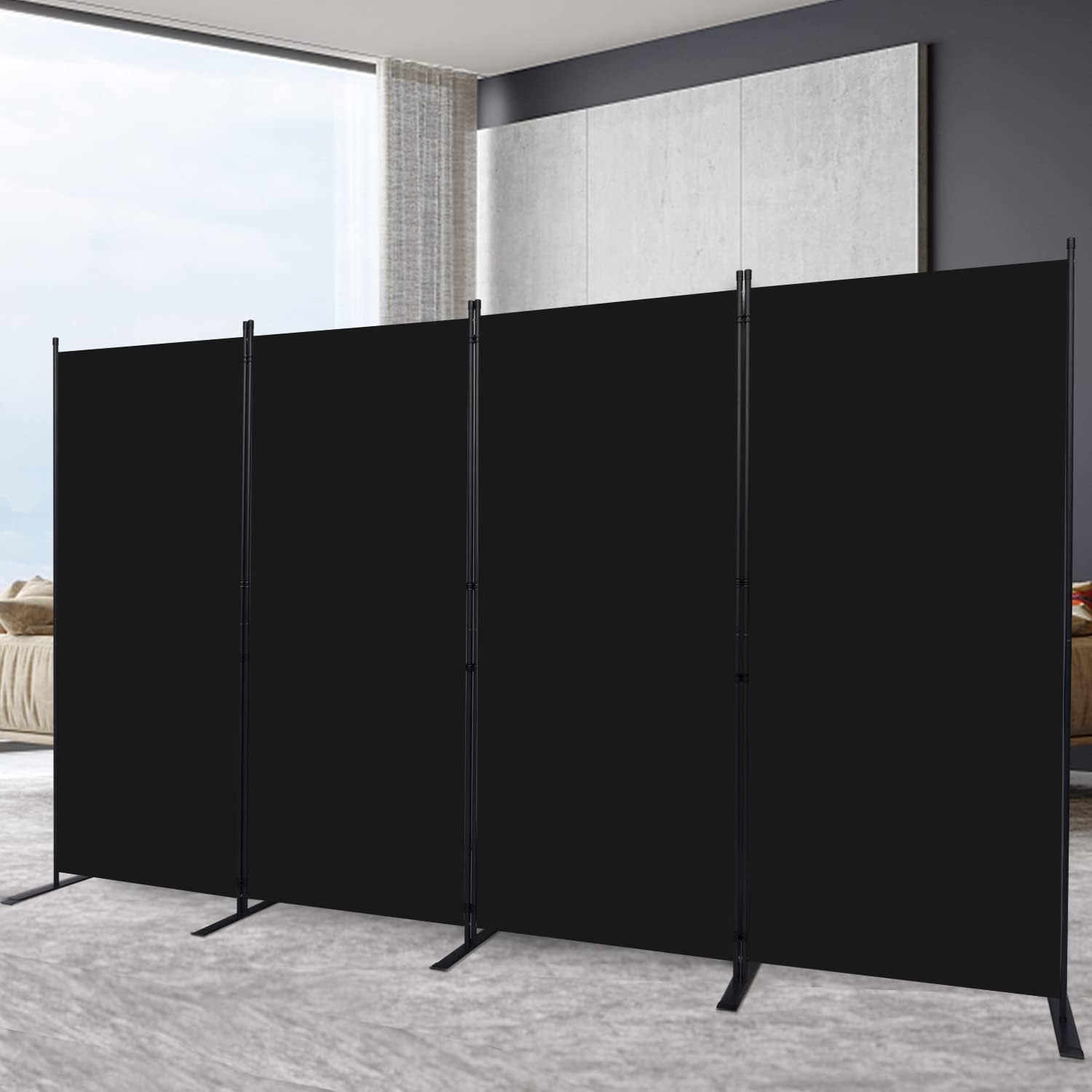 Portable Room Divider 6FT for Privacy and Space Separation