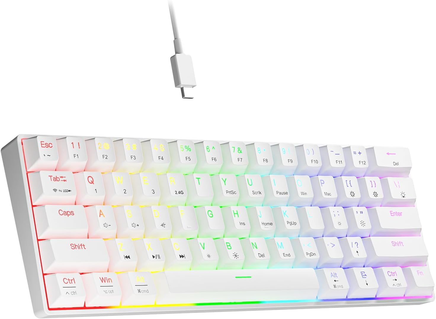 Newmen GM610 60% Wireless Mechanical Gaming Keyboard Review