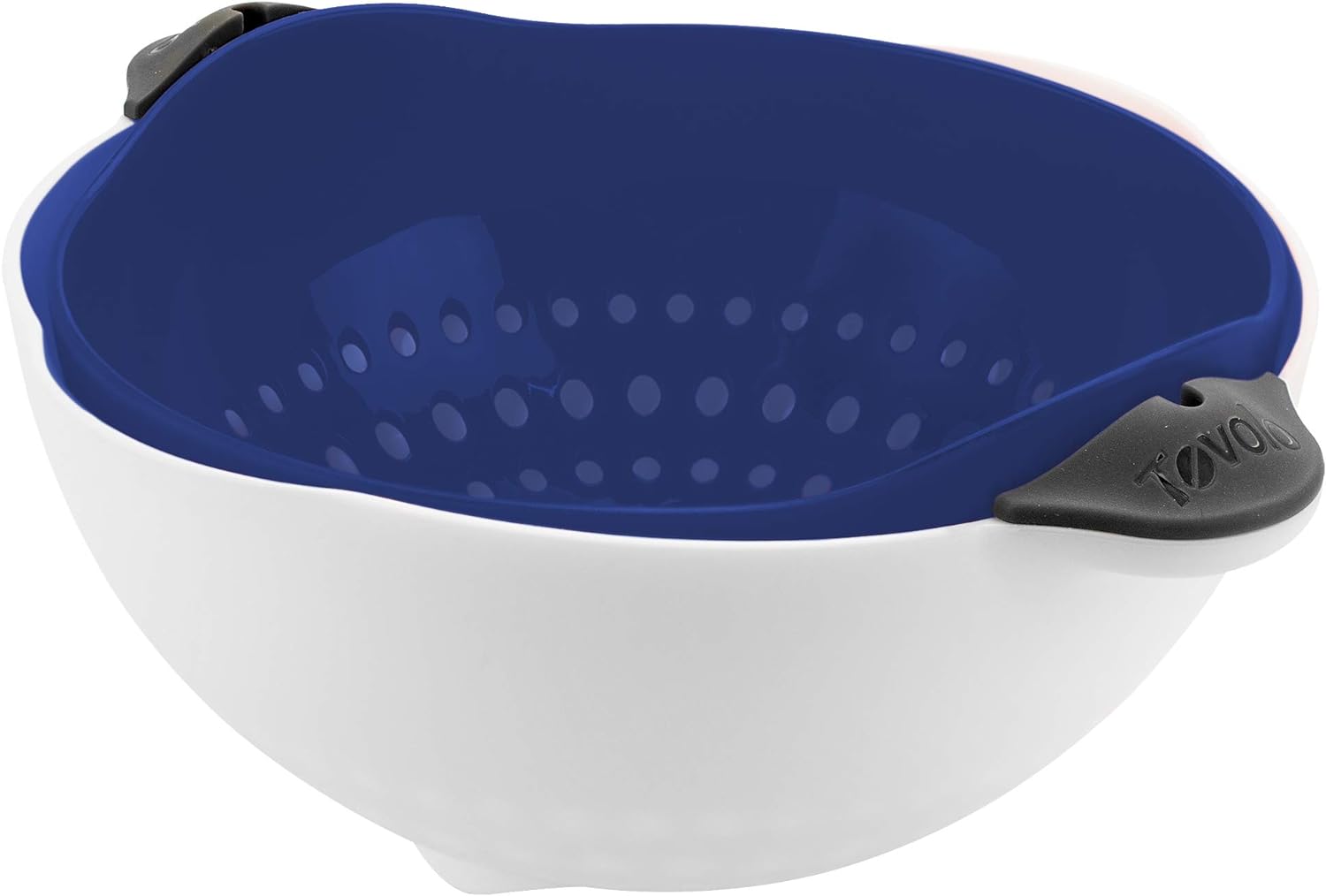 Tovolo Soak N' Strain 1.5Qt Colander: Easy-Pour & BPA-Free