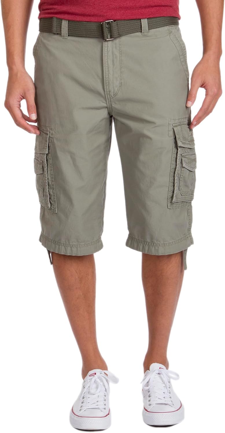 Unionbay Men's Cordova Belted Messenger Cargo Short Review