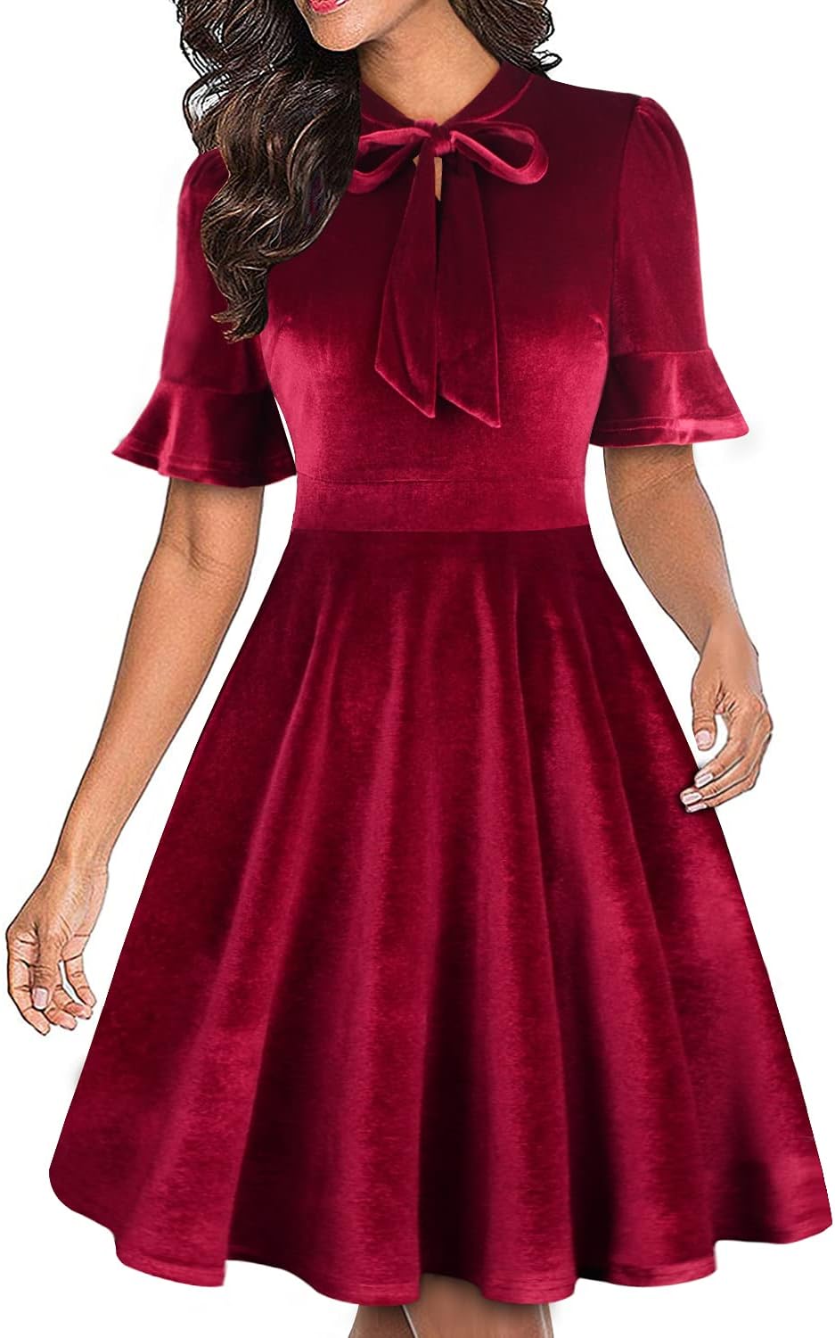 Women Summer Floral Ruffle Sleeve Dresses for Any Occasion