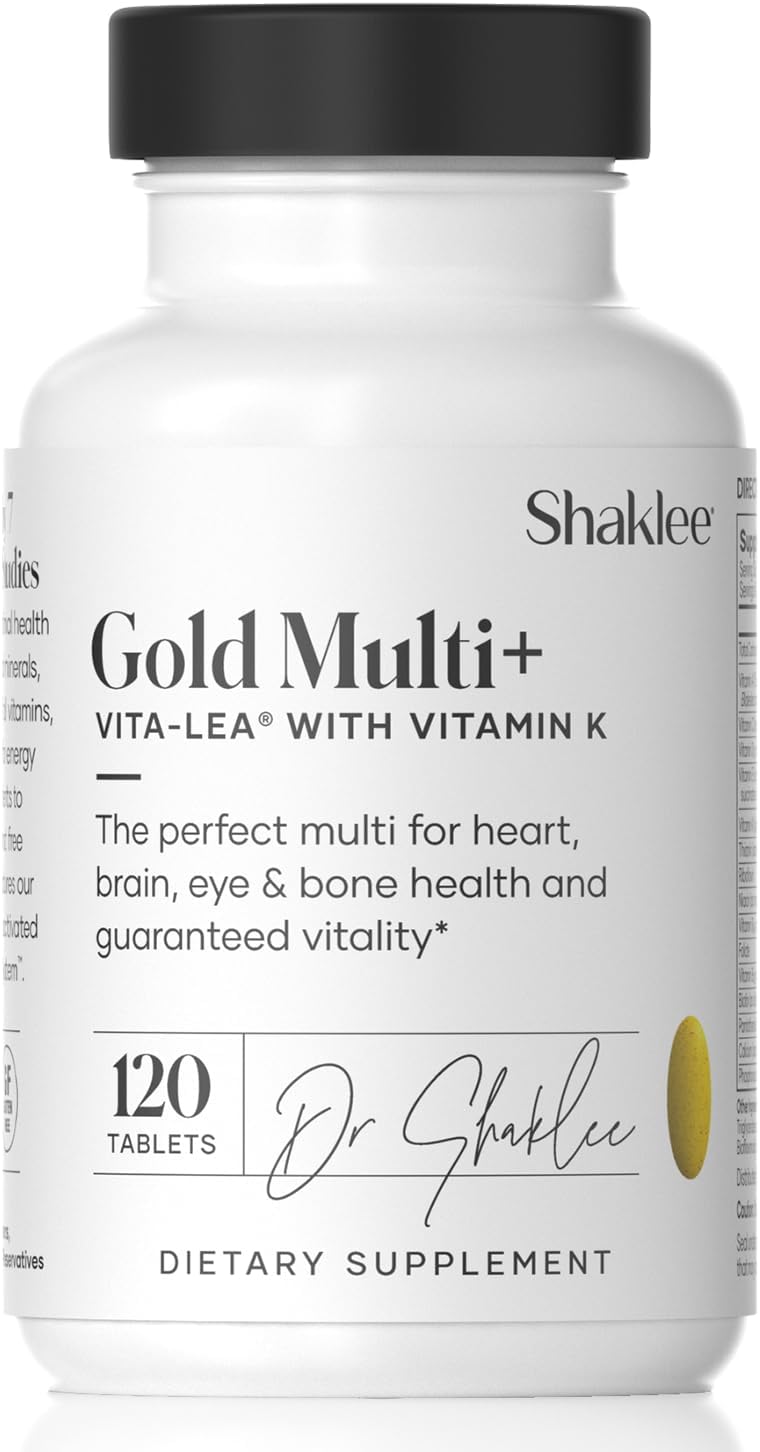 Vita-Lea Gold with Vitamin K for Adults Over 50 - High-Potency