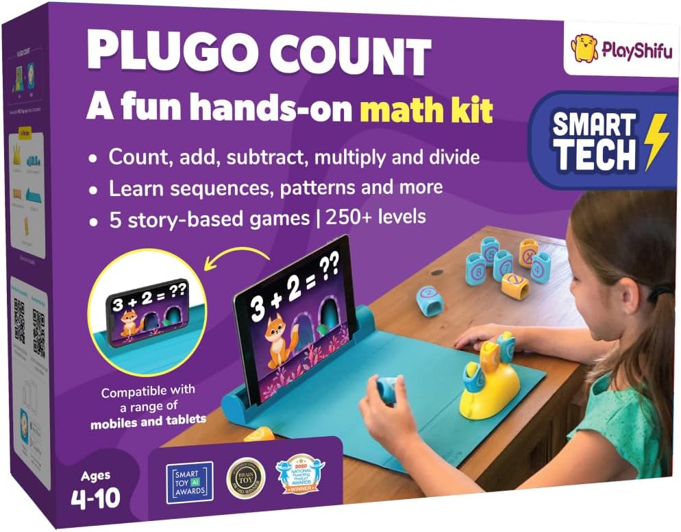 Plugo Count - Interactive Math Games for Kids