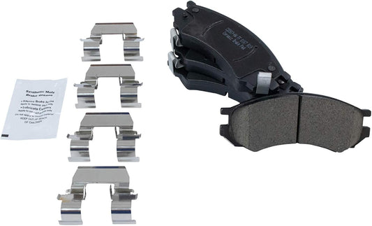 TRQ Front Brake Pads Ceramic for Saturn SC SL SW Models 1991-2002