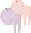 Bamboo Viscose Toddler Pajamas - Snug Fit Long Sleeve Sleeper