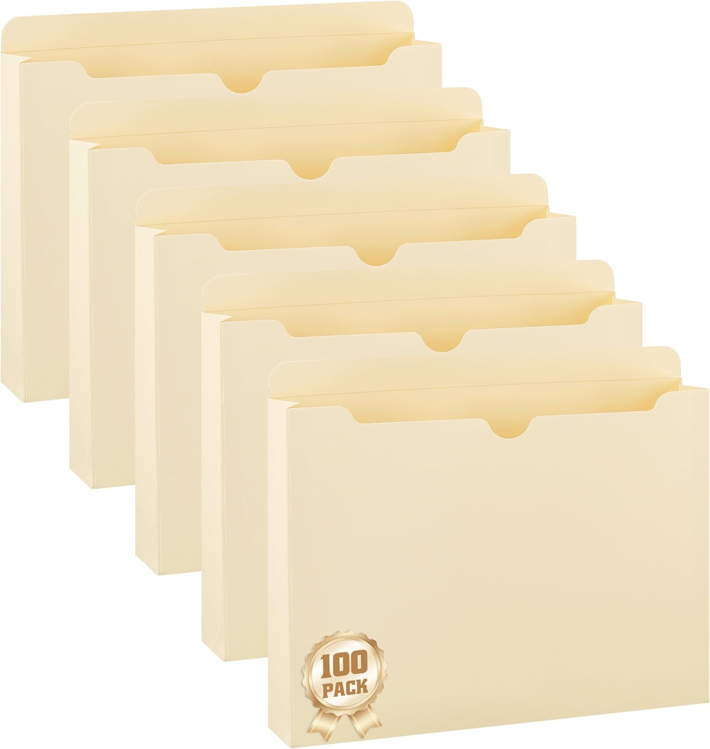 Manila File Jacket 10x12 Inches Expandable Project Folders