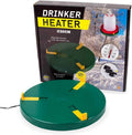 Heated Poultry Waterer for Winter - Freeze Proof Chicken Supplies