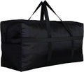 Extra Large Storage Duffle Bag with Zippers and Handles - Foldable we