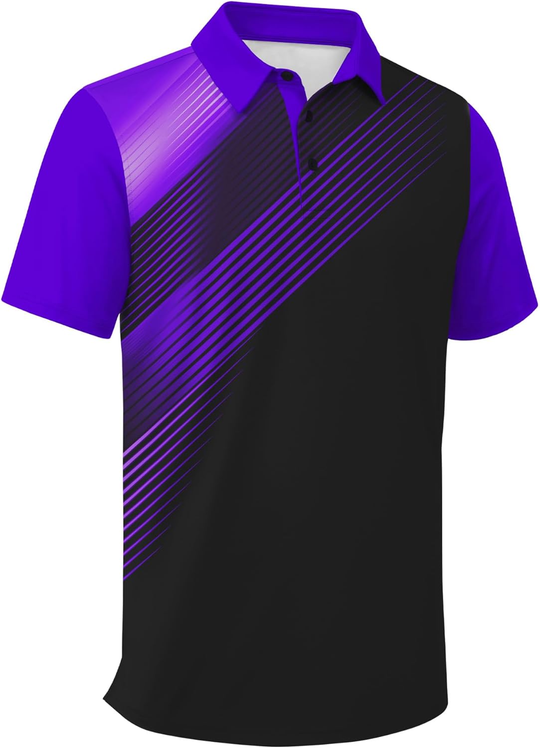 Moisture Wicking Performance Golf Shirt for Men by ZITY