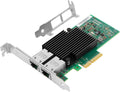 Vogzone 10Gb PCI-E NIC Network Card for Intel X550-T2 - Dual RJ45