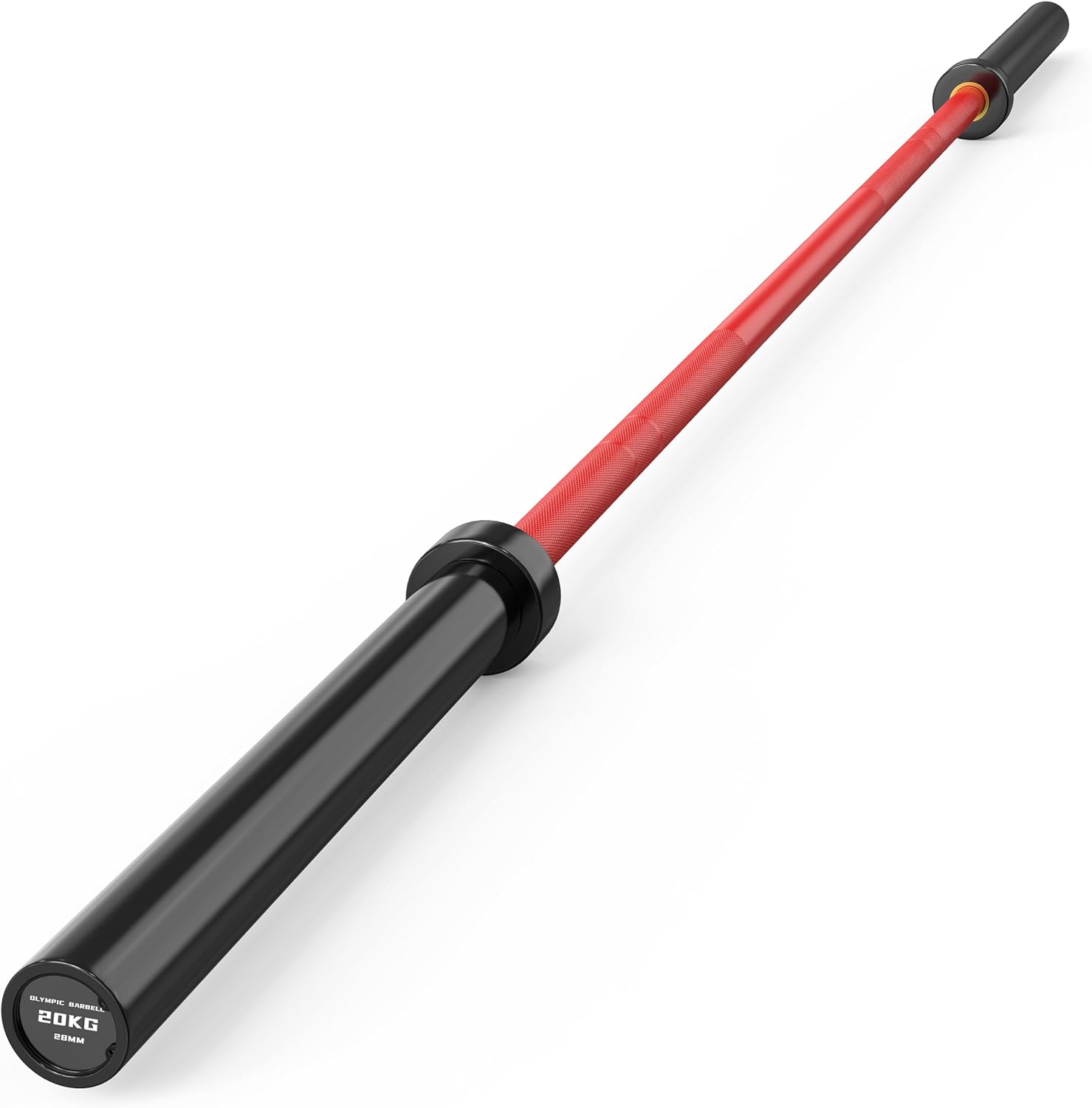 Olympic Barbell for Strength Training, 7ft, 1000 lb Capacity