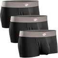 Modal Boxer Briefs Pack - Real Men Bulge Enhancing Pouch Underwear