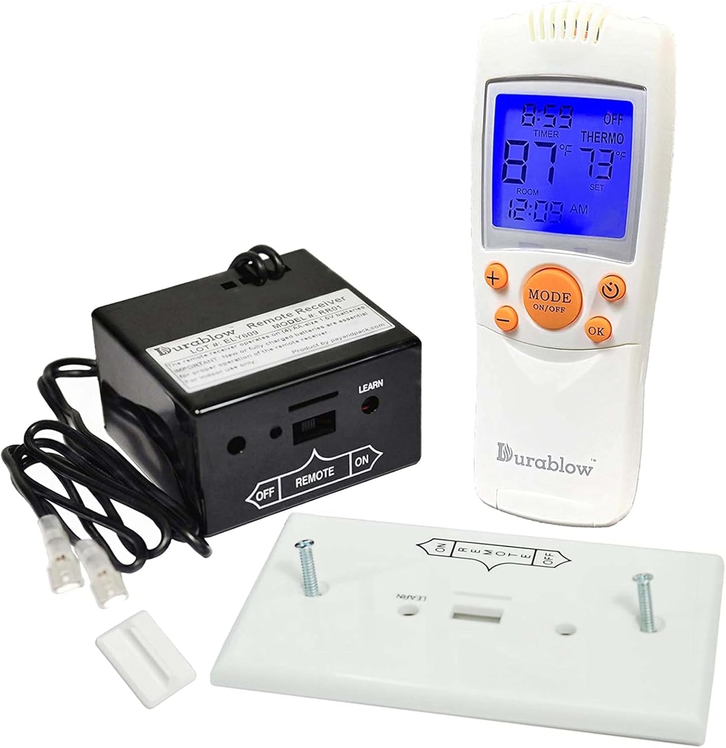 Durablow TR1004 Gas Fire Fireplace Remote Control Kit Review
